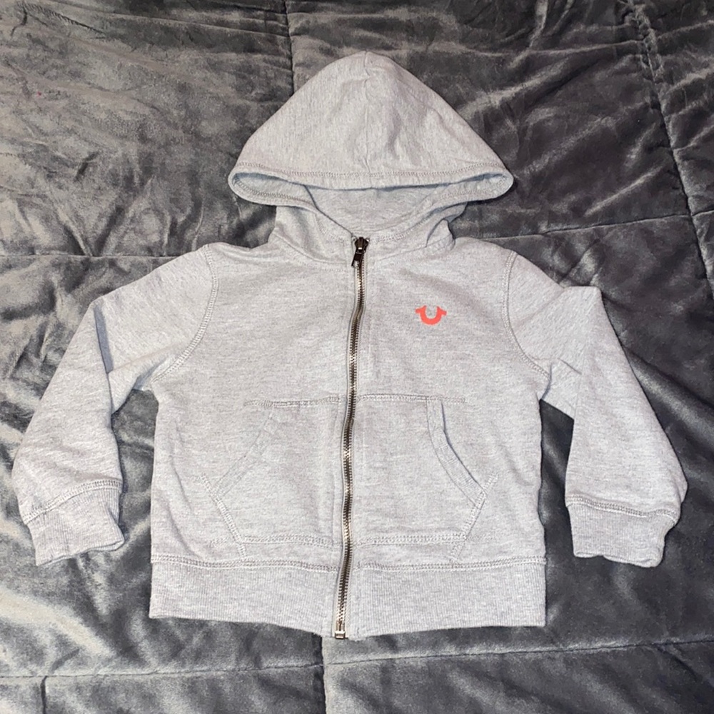 True Religion zip up hoodie